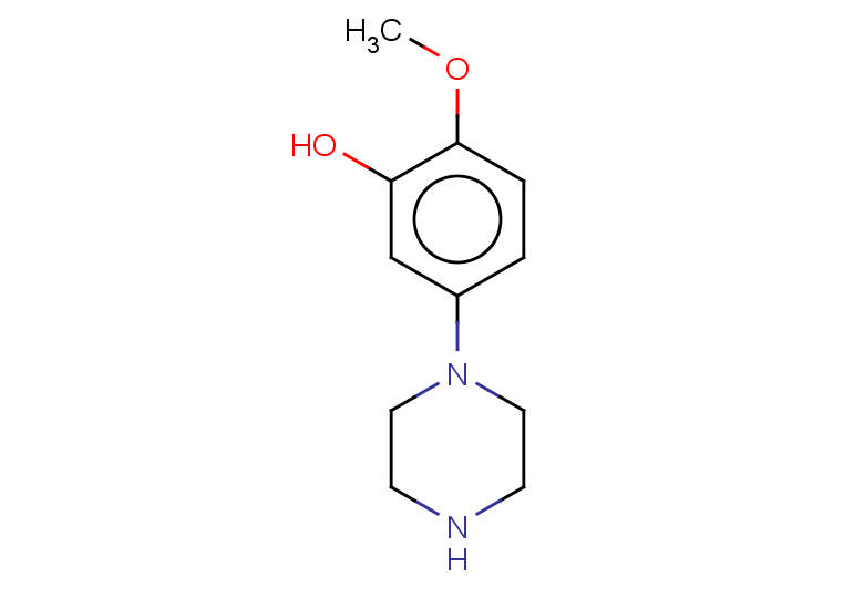 2-methoxy-5-(piperazin-1-yl)phenol
