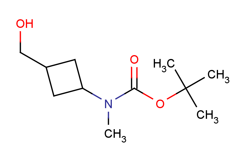 tert-butyl N-[3-(hydroxymethyl)cyclobutyl]-N-methylcarbamate, Mixture of diastereomers