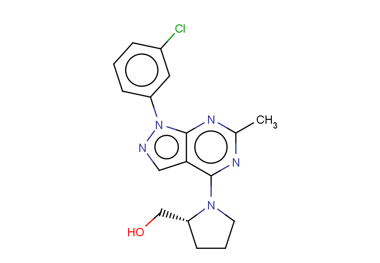 [(2R)-1-[1-(3-chlorophenyl)-6-methyl-1H-pyrazolo[3,4-d]pyrimidin-4-yl]pyrrolidin-2-yl]methanol