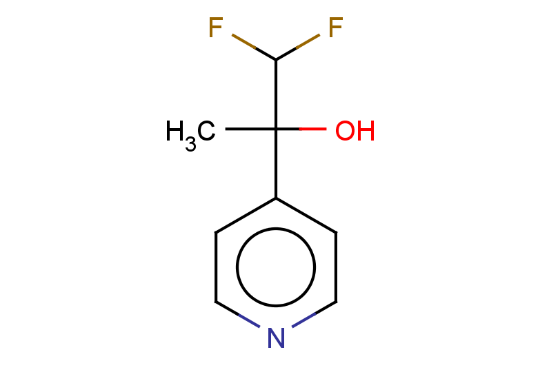 1,1-difluoro-2-(pyridin-4-yl)propan-2-ol