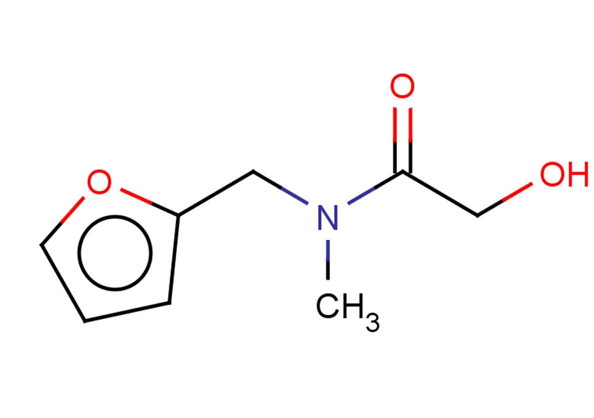 N-(furan-2-ylmethyl)-2-hydroxy-N-methylacetamide