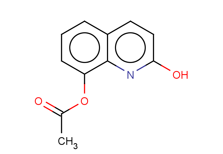 2-hydroxyquinolin-8-yl acetate