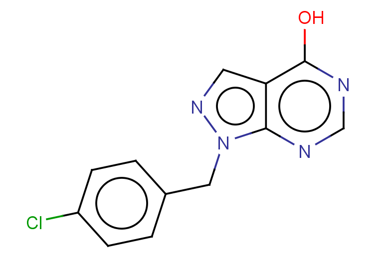 1-[(4-chlorophenyl)methyl]-1H-pyrazolo[3,4-d]pyrimidin-4-ol