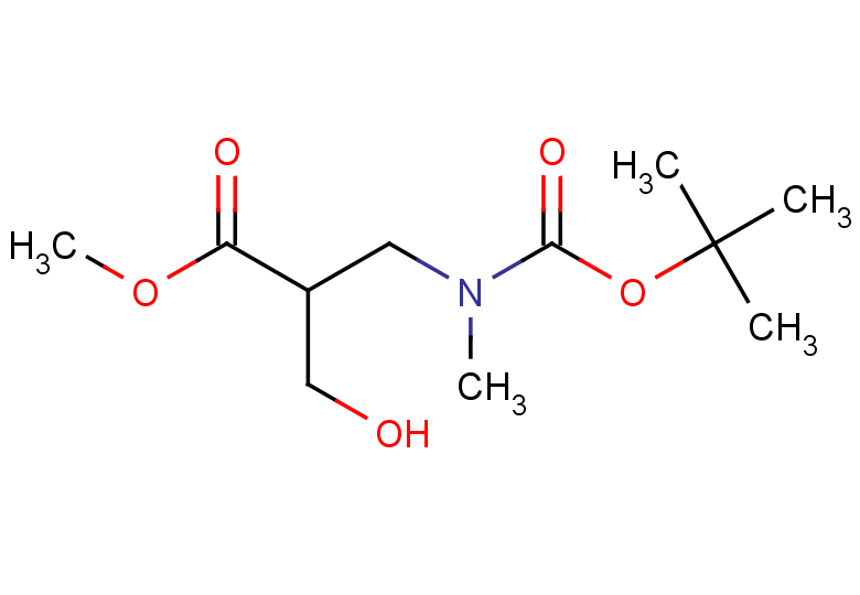 methyl 3-{[(tert-butoxy)carbonyl](methyl)amino}-2-(hydroxymethyl)propanoate