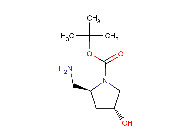 tert-butyl (2S,4R)-2-(aminomethyl)-4-hydroxypyrrolidine-1-carboxylate