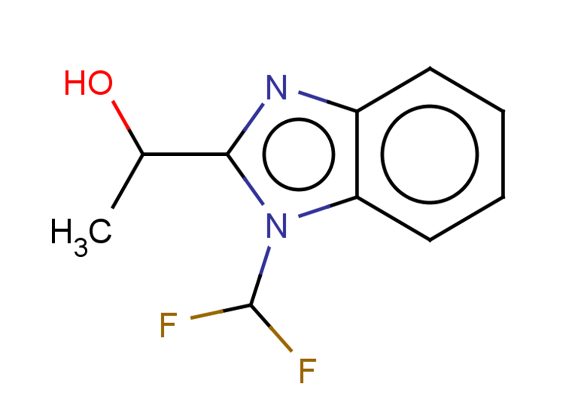1-[1-(difluoromethyl)-1H-1,3-benzodiazol-2-yl]ethan-1-ol