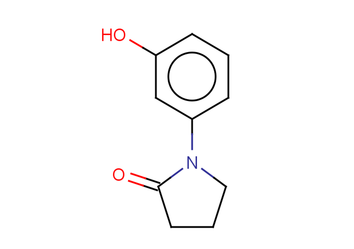 1-(3-hydroxyphenyl)pyrrolidin-2-one