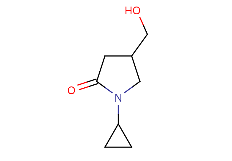 1-cyclopropyl-4-(hydroxymethyl)pyrrolidin-2-one