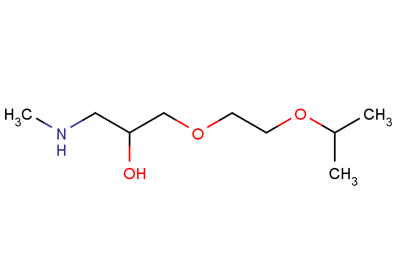{2-hydroxy-3-[2-(propan-2-yloxy)ethoxy]propyl}(methyl)amine