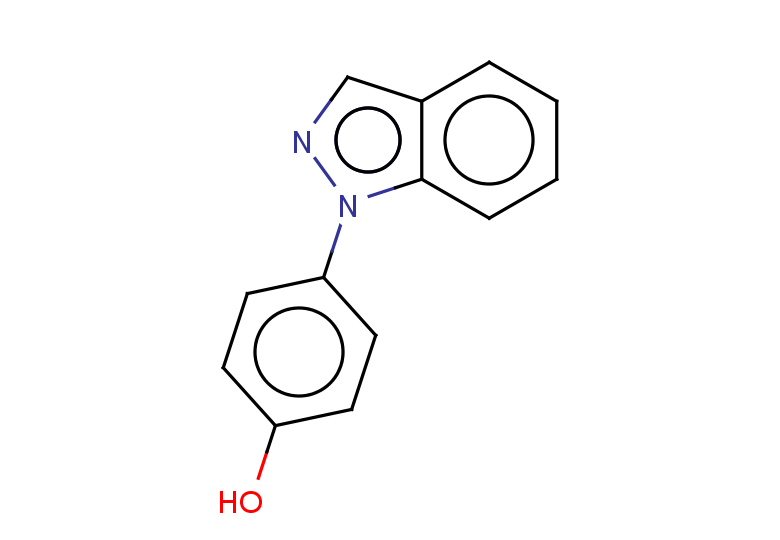 4-(1H-indazol-1-yl)phenol
