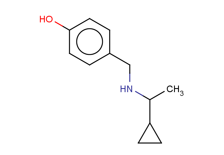 4-{[(1-cyclopropylethyl)amino]methyl}phenol