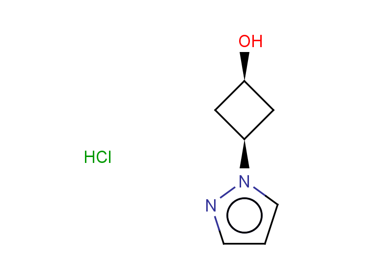 rac-(1s,3s)-3-(1H-pyrazol-1-yl)cyclobutan-1-ol hydrochloride, cis