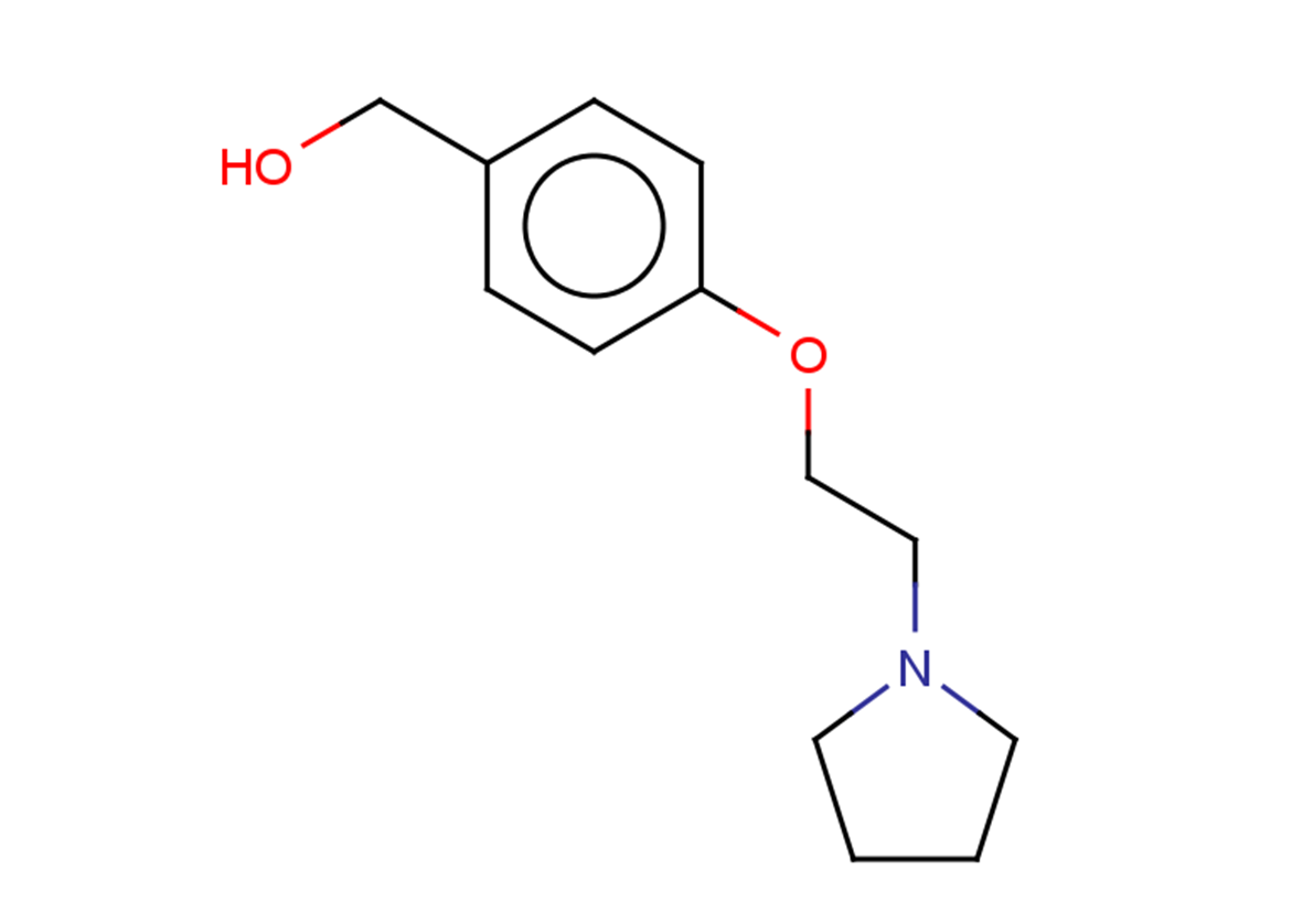 {4-[2-(pyrrolidin-1-yl)ethoxy]phenyl}methanol
