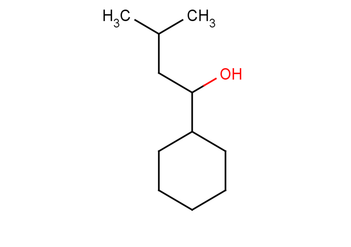 1-cyclohexyl-3-methylbutan-1-ol