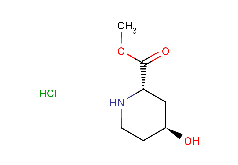 rac-methyl (2R,4R)-4-hydroxypiperidine-2-carboxylate hydrochloride, trans