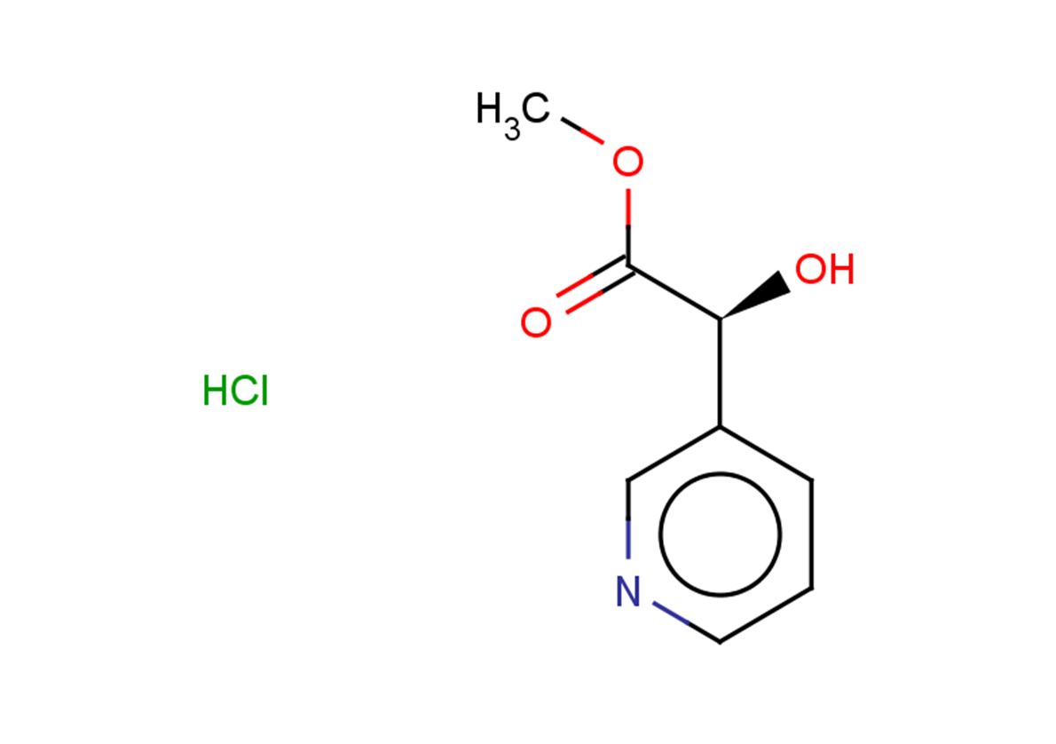 methyl (2S)-2-hydroxy-2-(pyridin-3-yl)acetate hydrochloride