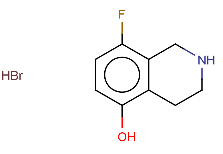 8-fluoro-1,2,3,4-tetrahydroisoquinolin-5-ol hydrobromide