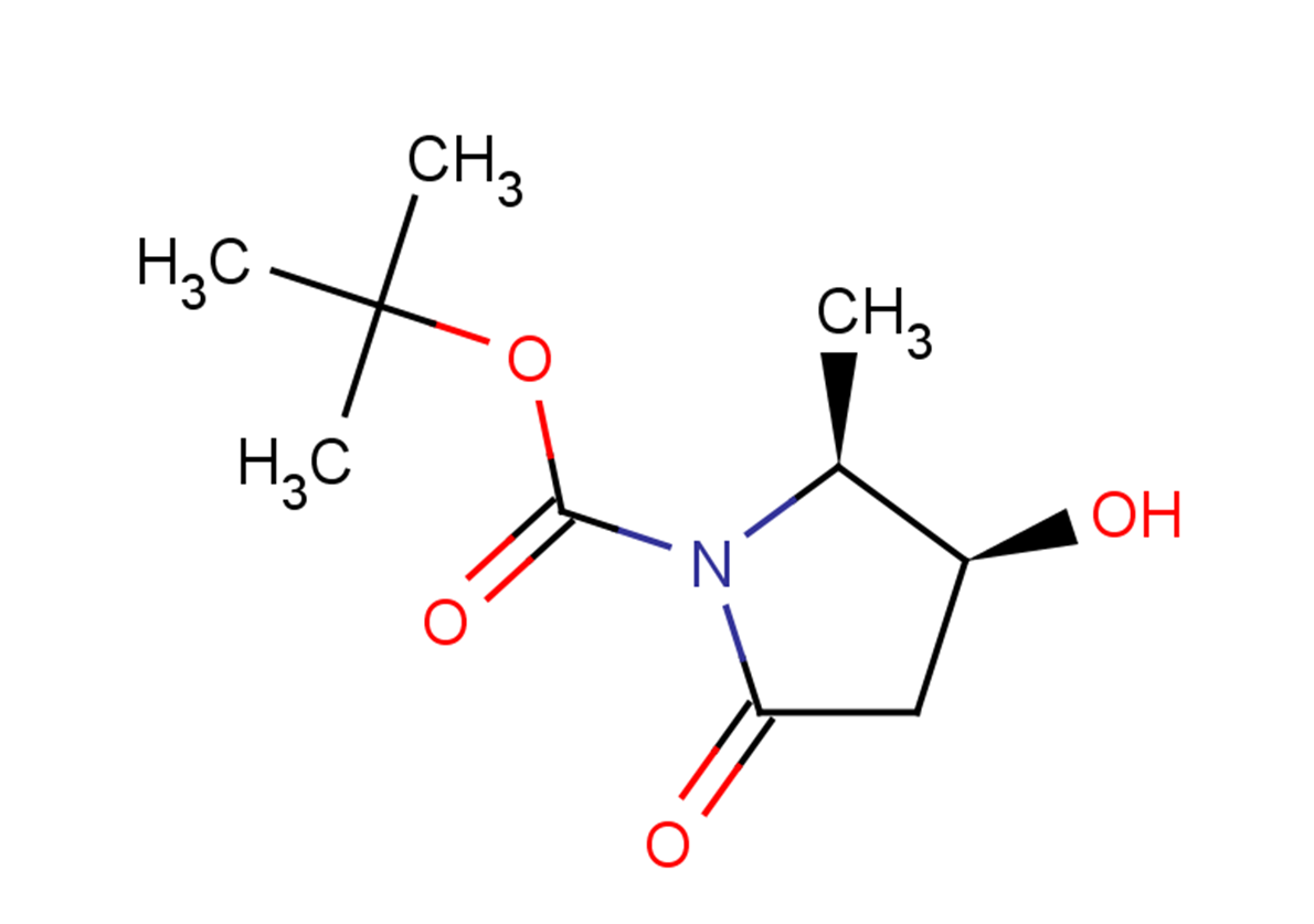 tert-butyl (2S,3S)-3-hydroxy-2-methyl-5-oxopyrrolidine-1-carboxylate