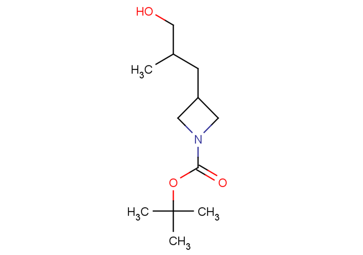 tert-butyl 3-(3-hydroxy-2-methylpropyl)azetidine-1-carboxylate