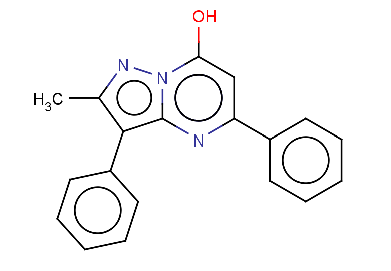 2-methyl-3,5-diphenylpyrazolo[1,5-a]pyrimidin-7-ol