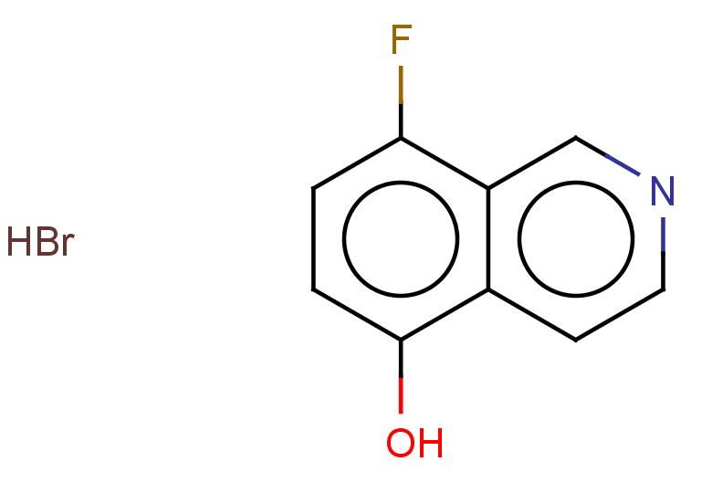 8-fluoroisoquinolin-5-ol hydrobromide
