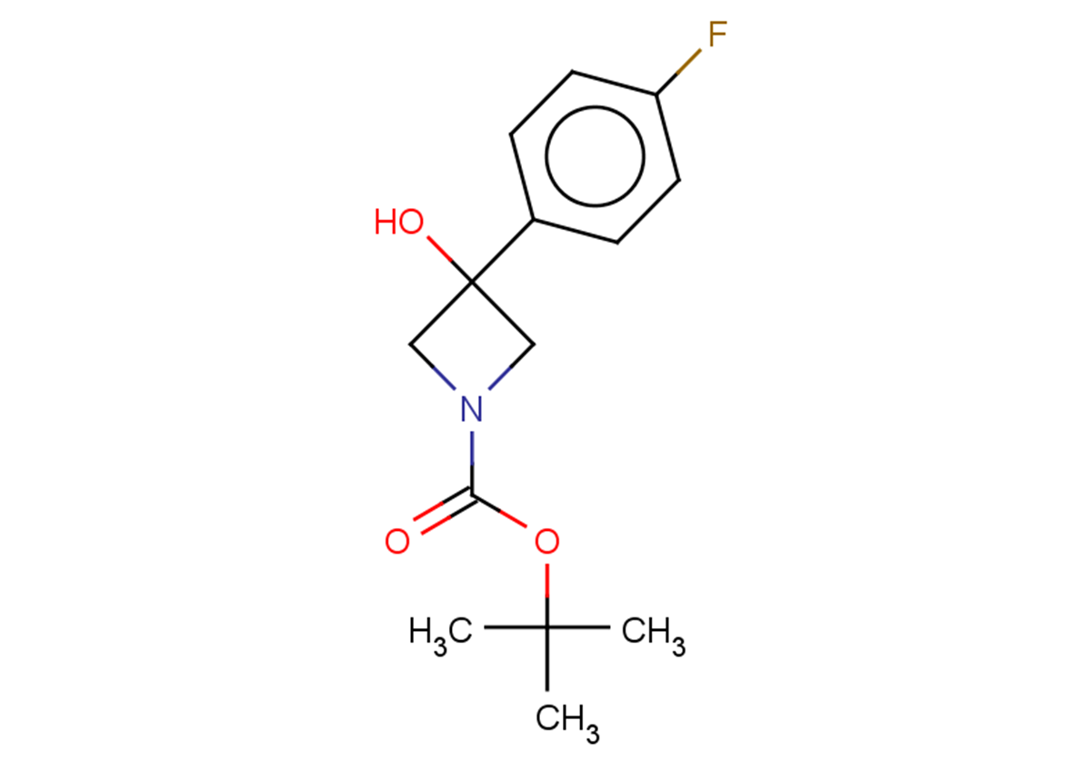 tert-butyl 3-(4-fluorophenyl)-3-hydroxyazetidine-1-carboxylate