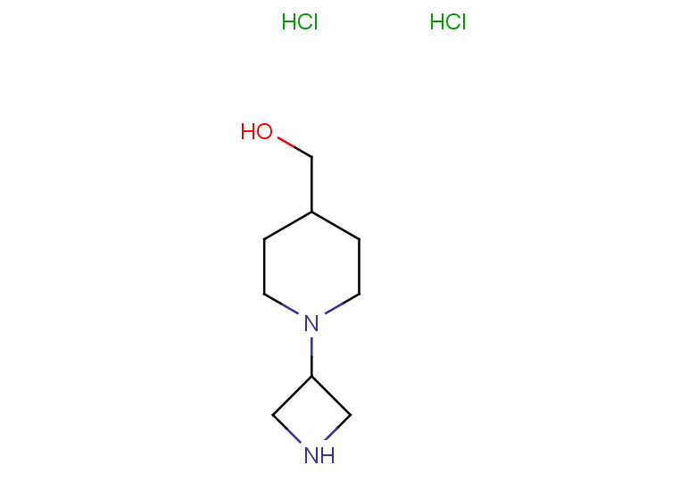[1-(azetidin-3-yl)piperidin-4-yl]methanol dihydrochloride