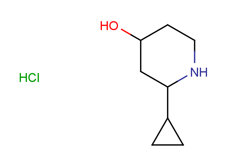 2-cyclopropylpiperidin-4-ol hydrochloride, Mixture of diastereomers