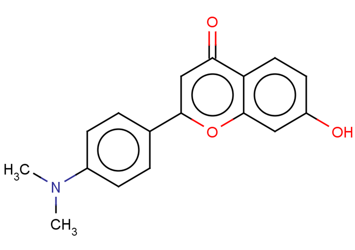 2-[4-(dimethylamino)phenyl]-7-hydroxy-4H-chromen-4-one