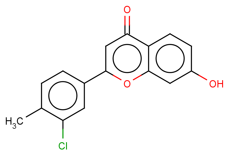 2-(3-chloro-4-methylphenyl)-7-hydroxy-4H-chromen-4-one