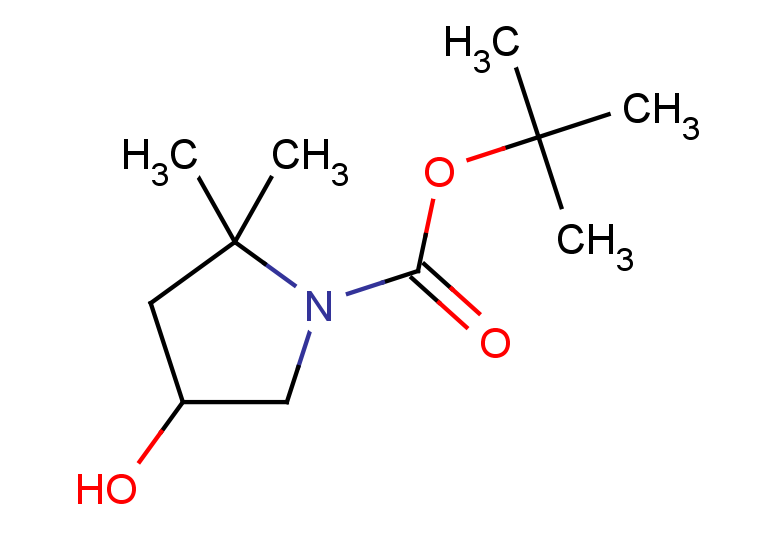 tert-butyl 4-hydroxy-2,2-dimethylpyrrolidine-1-carboxylate