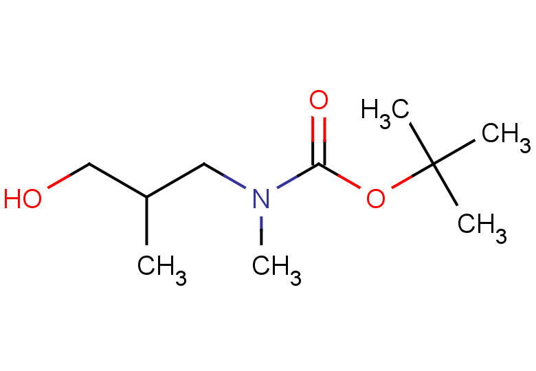 tert-butyl N-(3-hydroxy-2-methylpropyl)-N-methylcarbamate