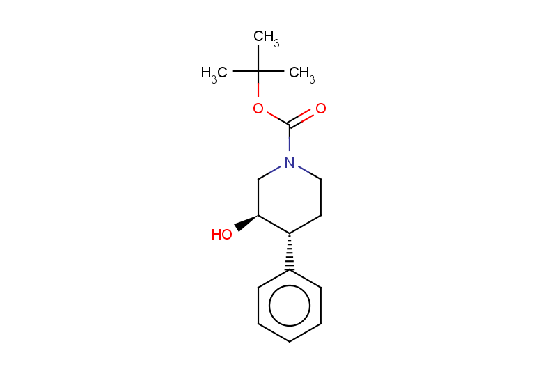 rac-tert-butyl (3R,4R)-3-hydroxy-4-phenylpiperidine-1-carboxylate, trans