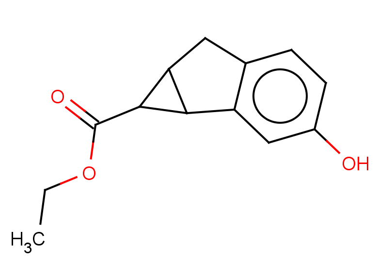 ethyl 3-hydroxy-1H,1aH,6H,6aH-cyclopropa[a]indene-1-carboxylate