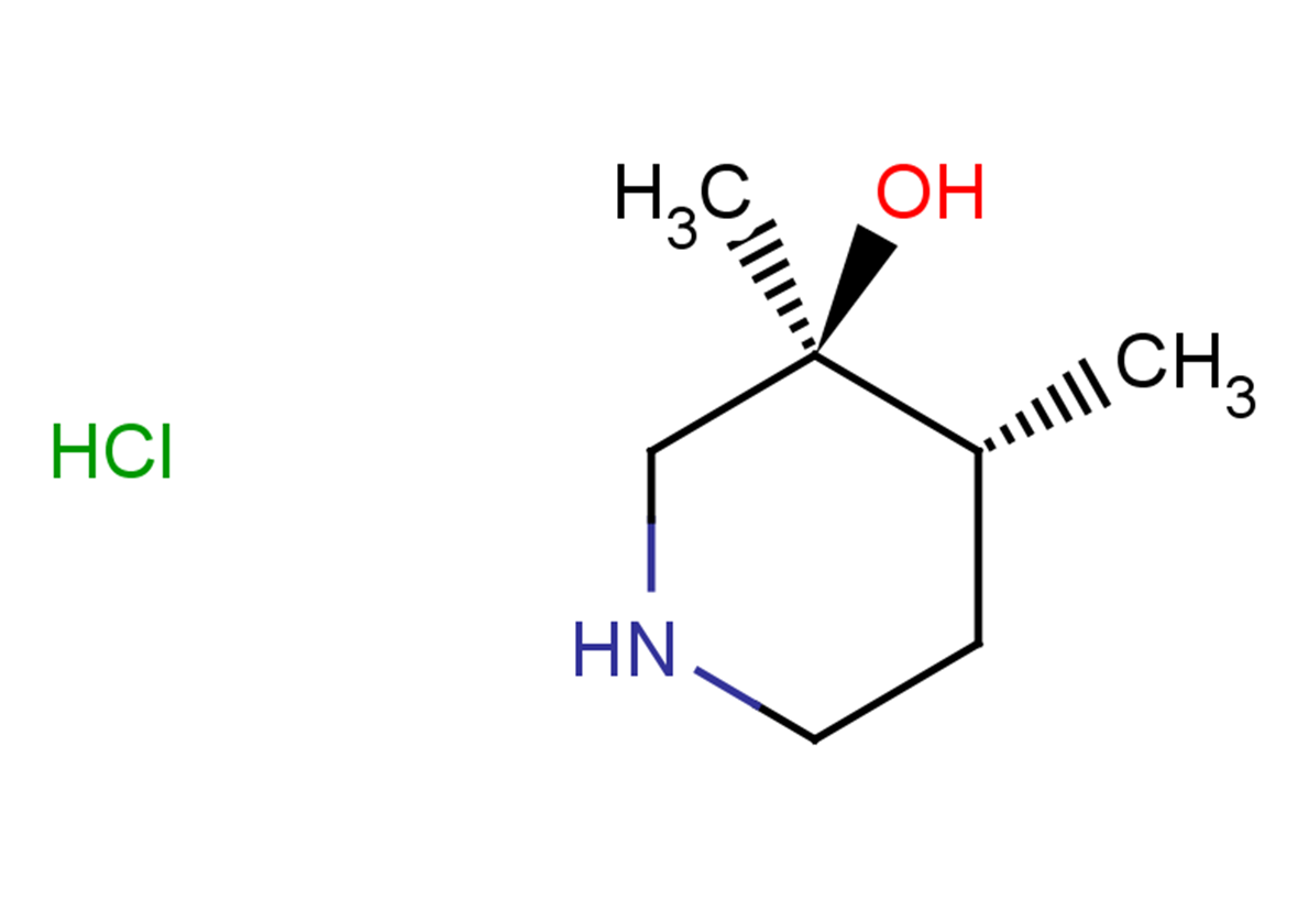 rac-(3R,4S)-3,4-dimethylpiperidin-3-ol hydrochloride, trans