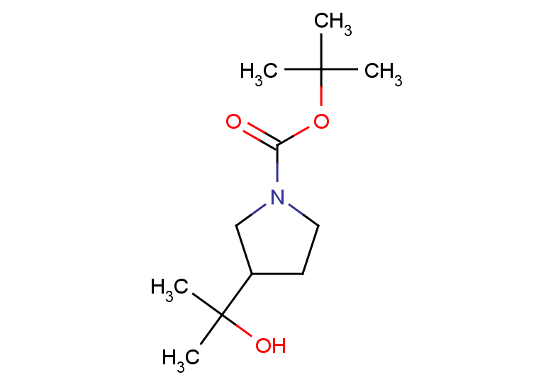 tert-butyl 3-(2-hydroxypropan-2-yl)pyrrolidine-1-carboxylate