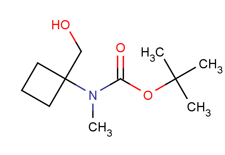 tert-butyl N-[1-(hydroxymethyl)cyclobutyl]-N-methylcarbamate