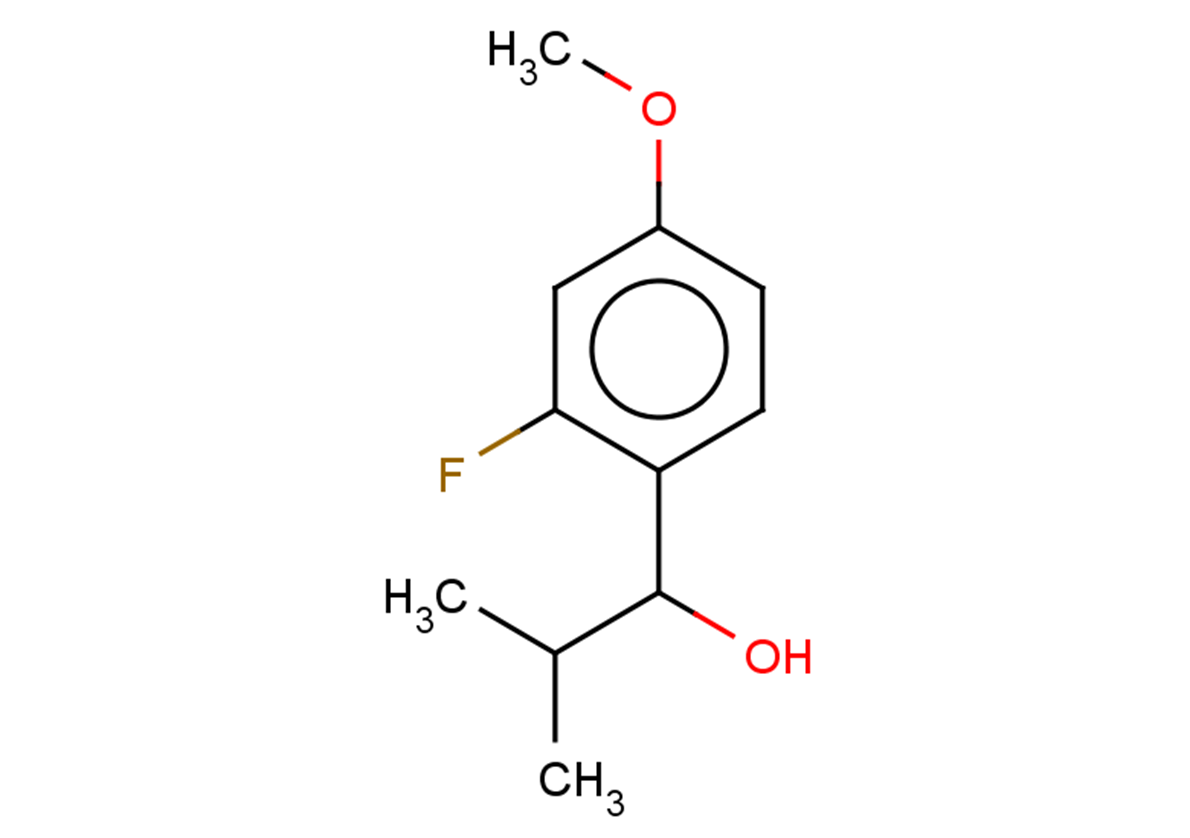 1-(2-fluoro-4-methoxyphenyl)-2-methylpropan-1-ol