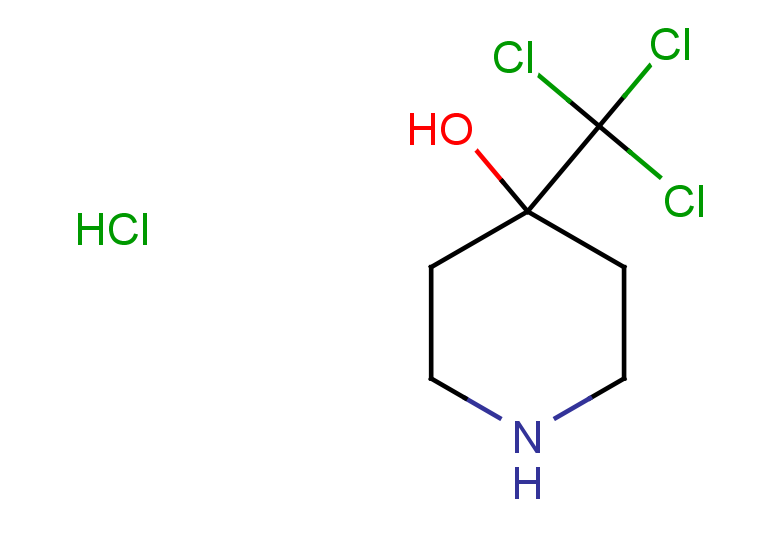 4-(trichloromethyl)piperidin-4-ol hydrochloride