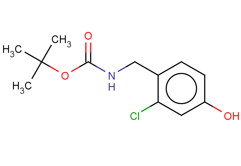 tert-butyl N-[(2-chloro-4-hydroxyphenyl)methyl]carbamate