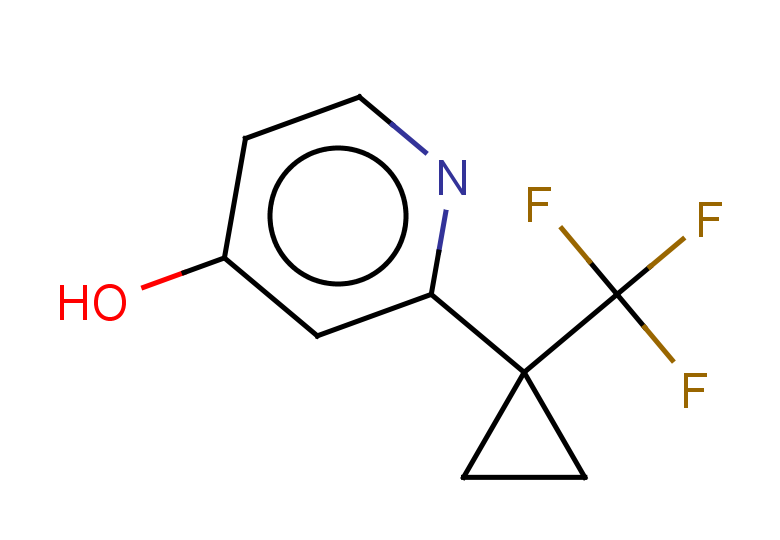 2-[1-(trifluoromethyl)cyclopropyl]pyridin-4-ol