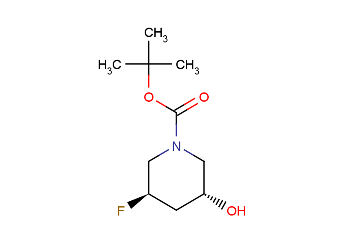tert-butyl (3R,5R)-3-fluoro-5-hydroxypiperidine-1-carboxylate