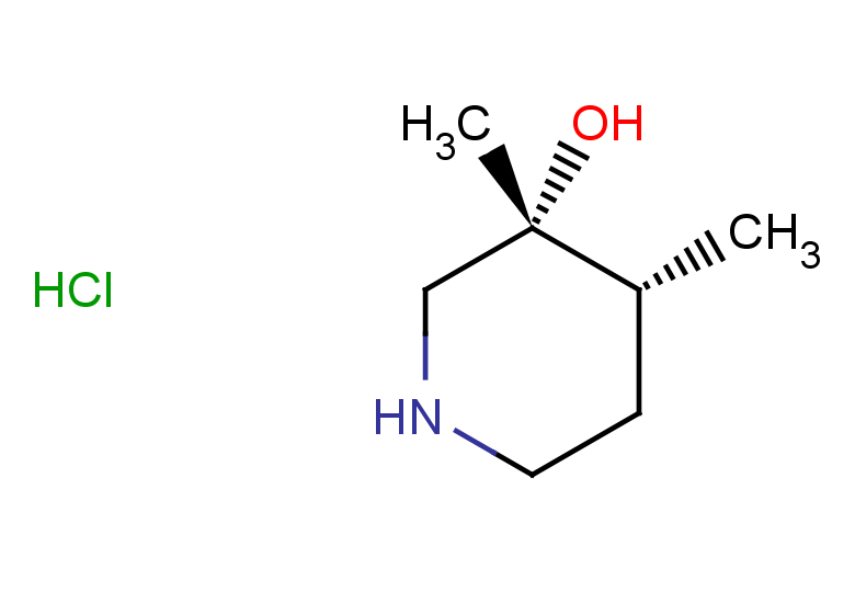 rac-(3R,4R)-3,4-dimethylpiperidin-3-ol hydrochloride, cis