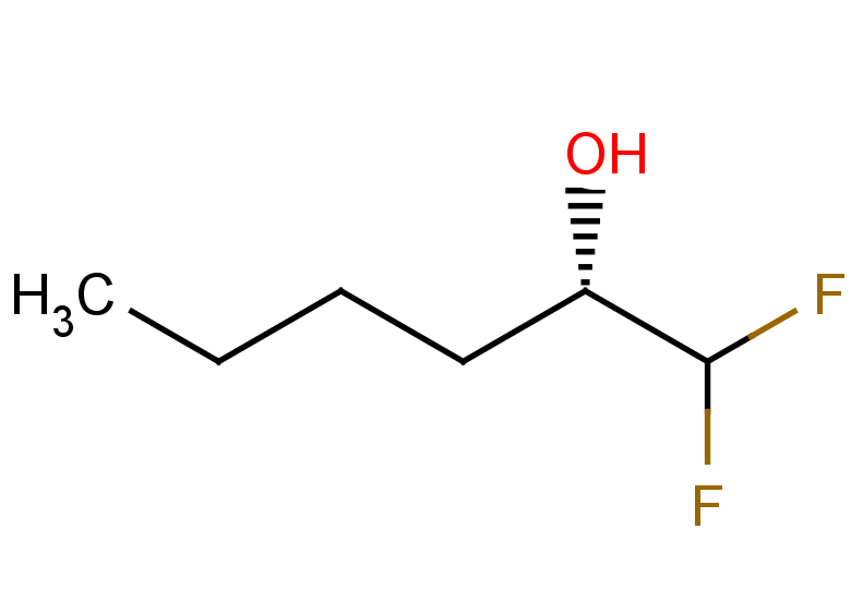 (2S)-1,1-difluorohexan-2-ol