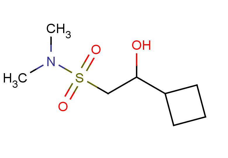 2-cyclobutyl-2-hydroxy-N,N-dimethylethane-1-sulfonamide