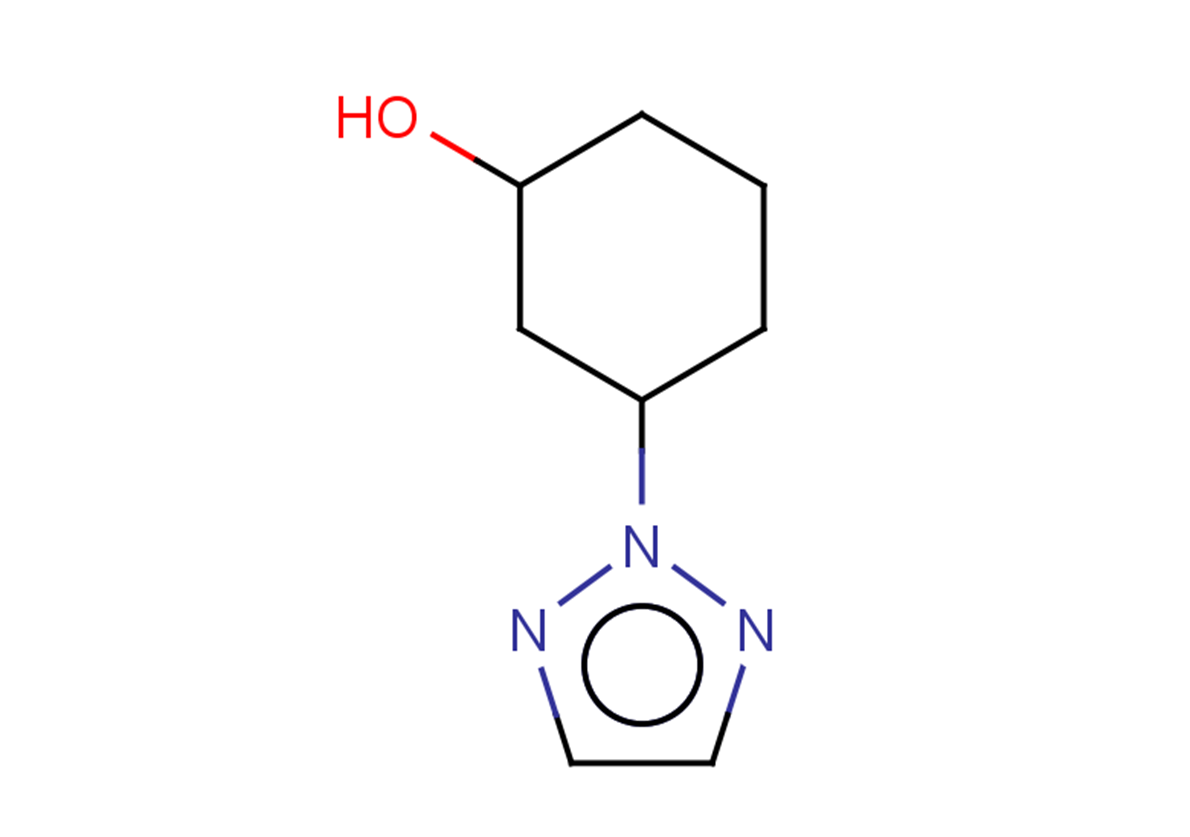 3-(2H-1,2,3-triazol-2-yl)cyclohexan-1-ol, Mixture of diastereomers