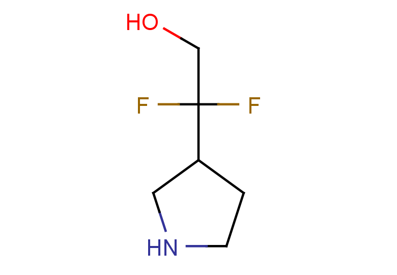 2,2-difluoro-2-(pyrrolidin-3-yl)ethan-1-ol
