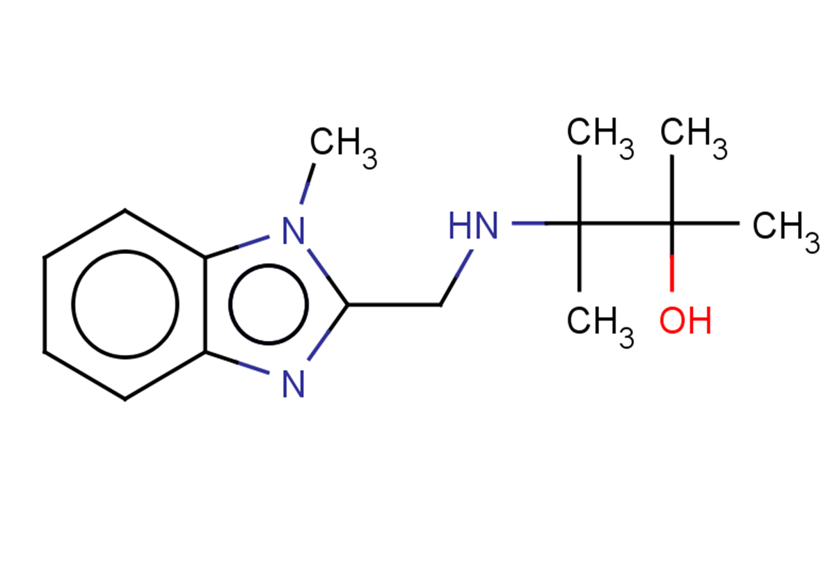 2,3-dimethyl-3-{[(1-methyl-1H-1,3-benzodiazol-2-yl)methyl]amino}butan-2-ol