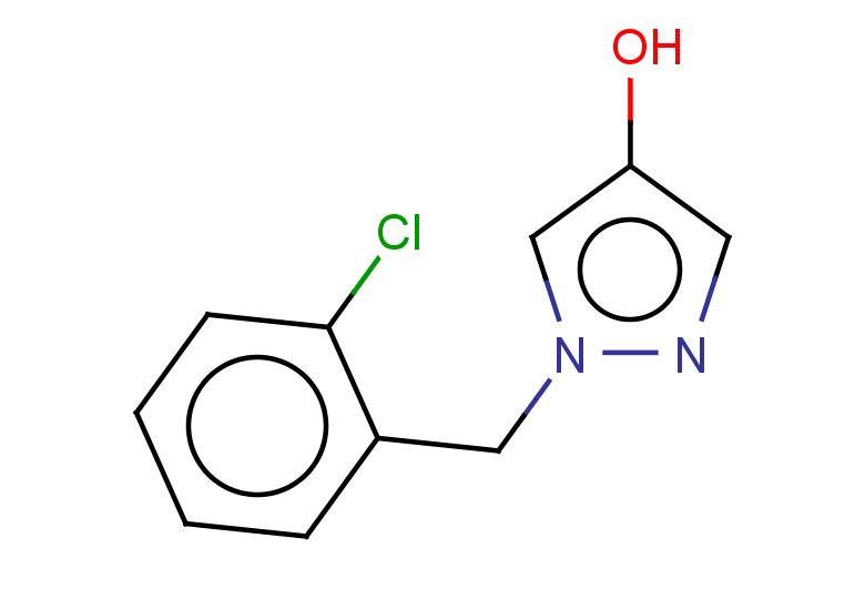 1-[(2-chlorophenyl)methyl]-1H-pyrazol-4-ol
