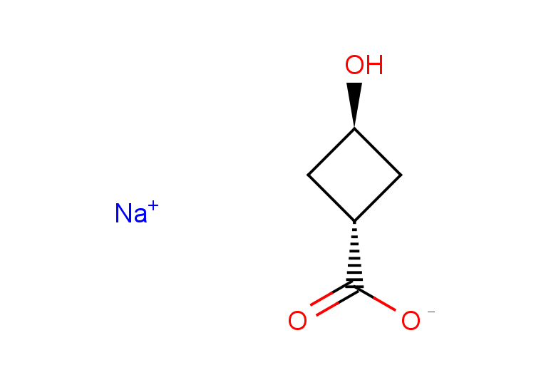 rac-sodium (1r,3r)-3-hydroxycyclobutane-1-carboxylate, trans